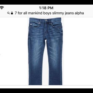 7 for All Mankind Boys Slimmy Jeans (14)